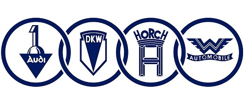 Gammal Audi -logotyp